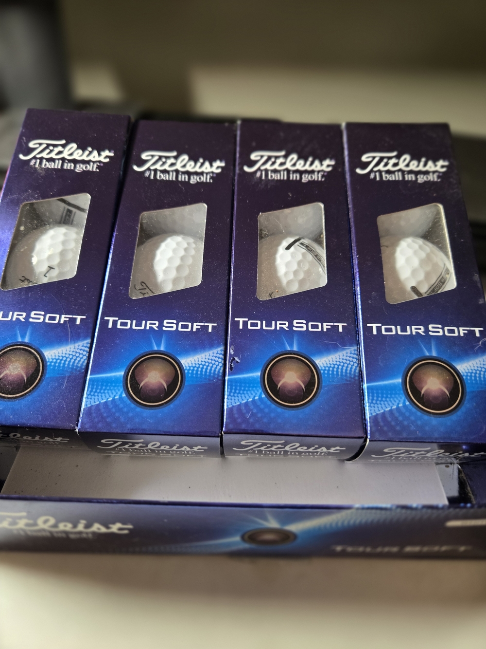 NIB Titleist Tour Soft Golf Balls | 1 Dozen 12-Pack White